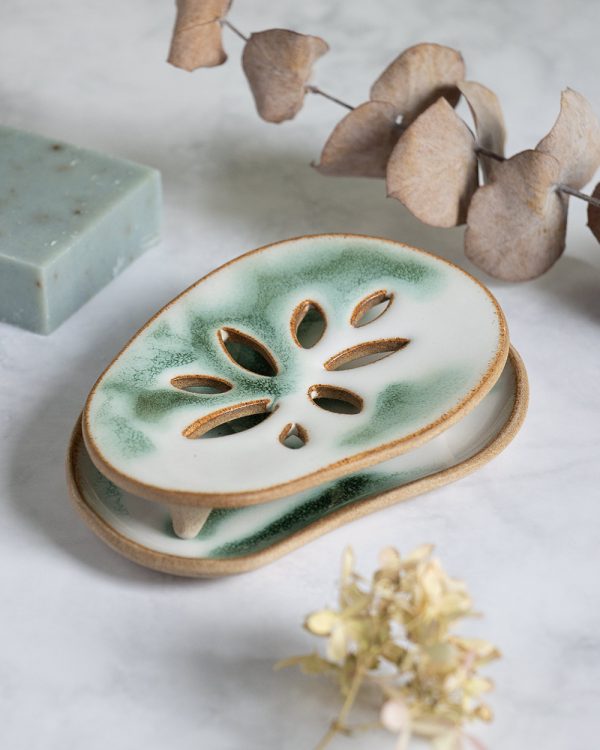 Seifenschale SF1 (optional mit Unterteller)