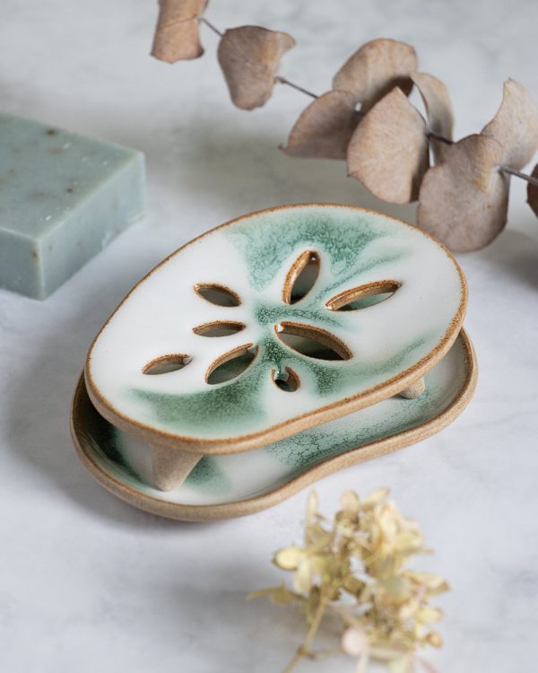 Seifenschale SF2 (optional mit Unterteller)