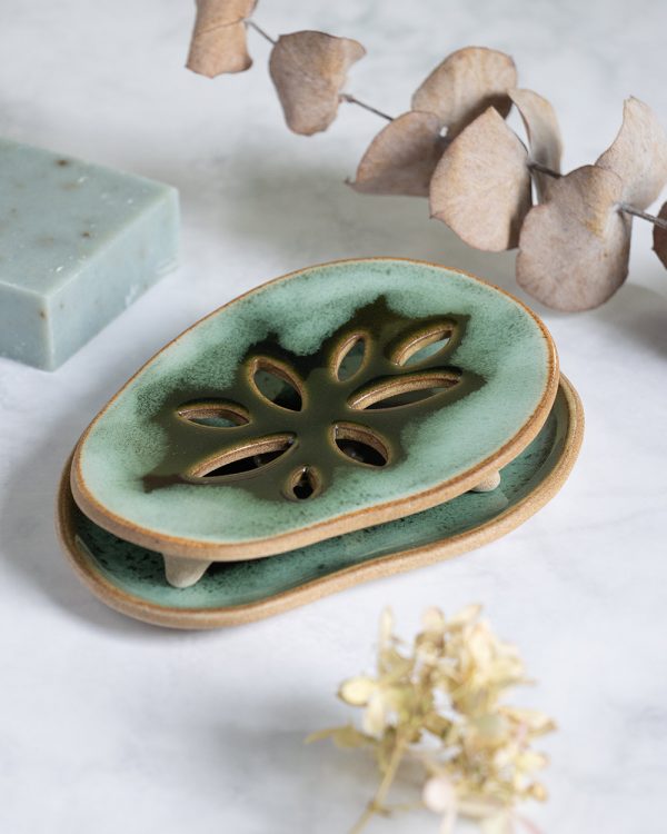 Seifenschale SF3 (optional mit Unterteller)